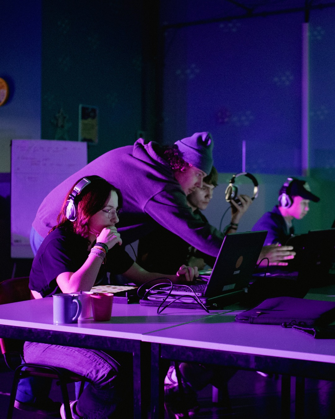 Producer Gijs in de Werkplaats Stadskanaal 2024